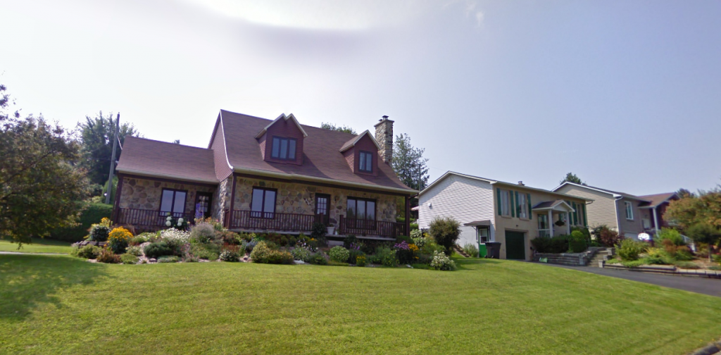 Maison type dans le quartier Mont Bellevue