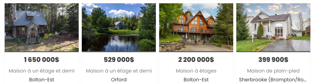 Maison a vendre en Estrie - Sébastien Labrie, courtier immobilier REMAX Sherbrooke